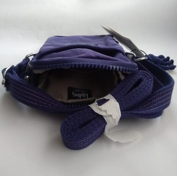 Kipling Tally Crossbody Phone Bag in Galaxy Blue - Picture 4 of 8